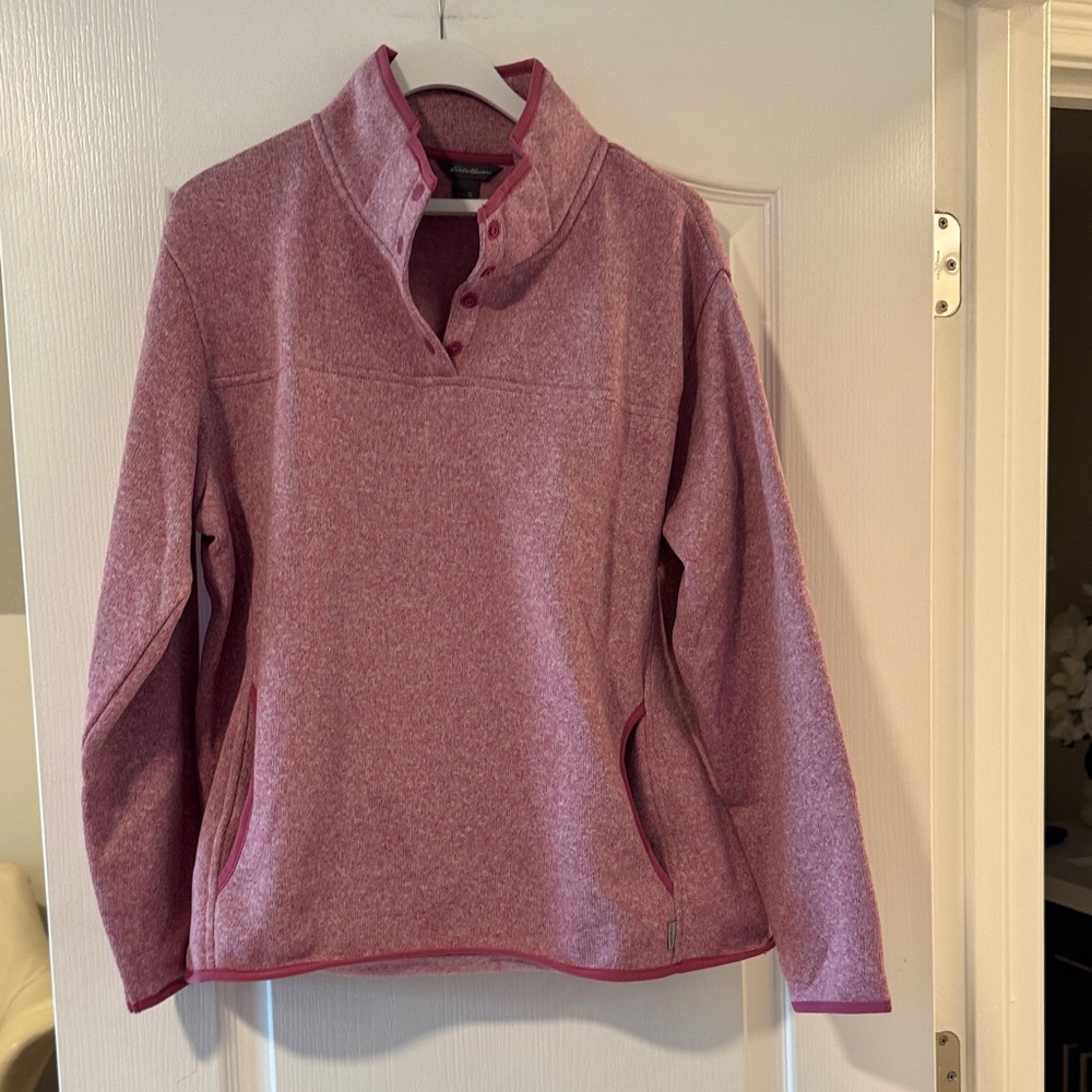 Eddie Bauer Rose Knit Sweater